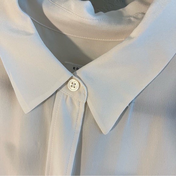 Equipment cream color silk blouse - Picture 3 of 6